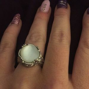 Caribbean opal ring